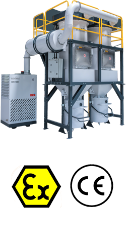 SHV 1600 ATEX Zone 21/22 – ATEX CERTIFIED INDUSTRIAL VACUUM CLEANER