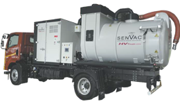 Senvac HV Truck 2100/3000/4300 – Truck Mounted Vacuum System
